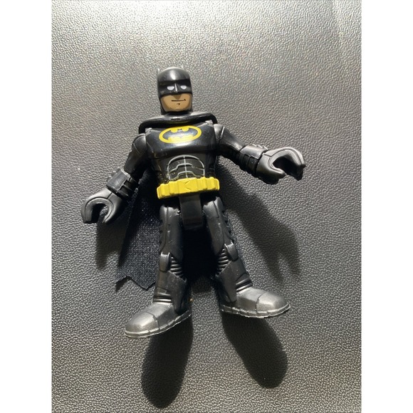 Fisher-Price Other - Fisher Price Batman Imaginext DC Comics Cape Black Belt Mask Action Figure